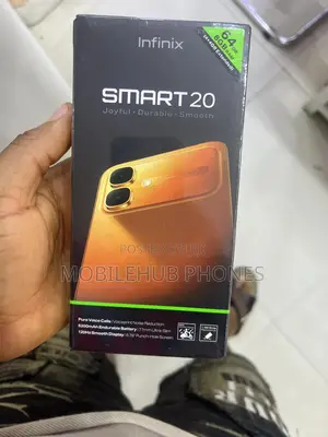 New Infinix Smart 20 64 GB Black