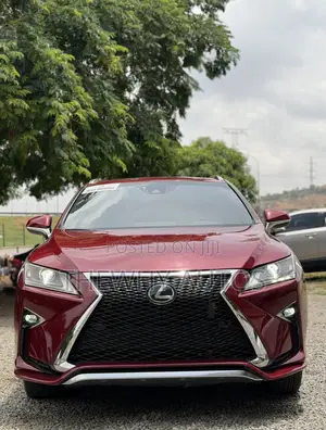 Lexus RX 350 F Sport AWD 2017 Red