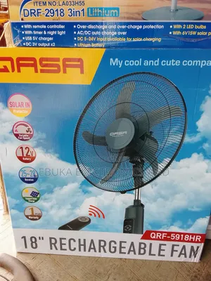 18 Inches Gsa Rechargeable Standing Fan