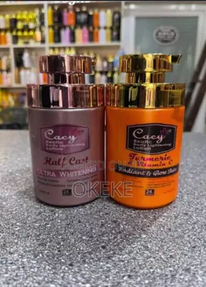 A Tumeric and Vitamin C Body Lotion