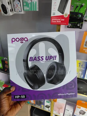 Wireless Heavy Base Poga Headphone