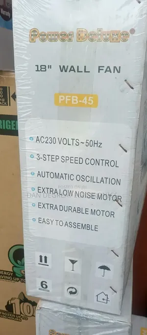Power Deluxe 18" Wall Fan PFB-45