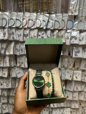 Jewelry Wrist Stack With Watch, Bracelet & Bangle