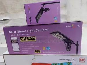 Ubox Street Light With Camera and Sim Card
