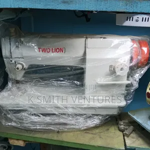 Two Lion Industrial Straight Sewing Machine With Full Accessories Uk