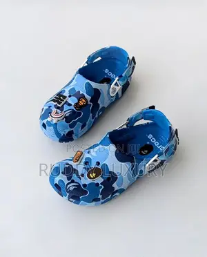 A Bathing Ape (Bape) X Crocs Classic Clog