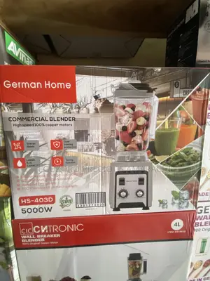 German Home 5 Litres Wall Breaker Commercial Blender - 5000w