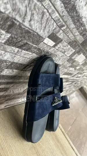 Prada Double Strap Suede