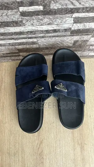 Prada Double Strap Suede