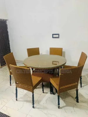 6 Seater Rattan Dining Set