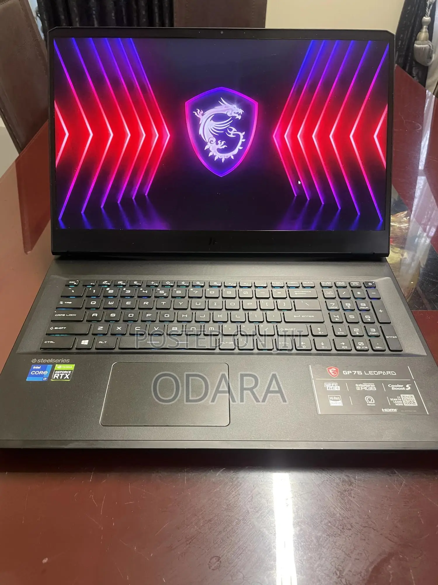 New Laptop MSI GP75 Leopard 16GB Intel Core i7 SSD 1T