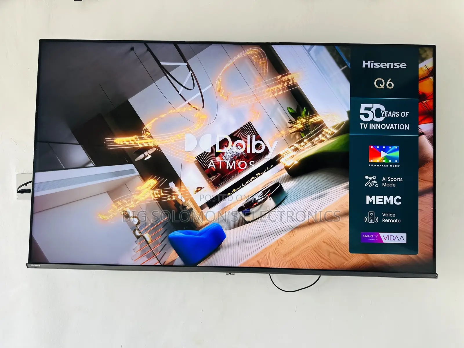 Hisense 55q6 55-Inch Qled Smart TV