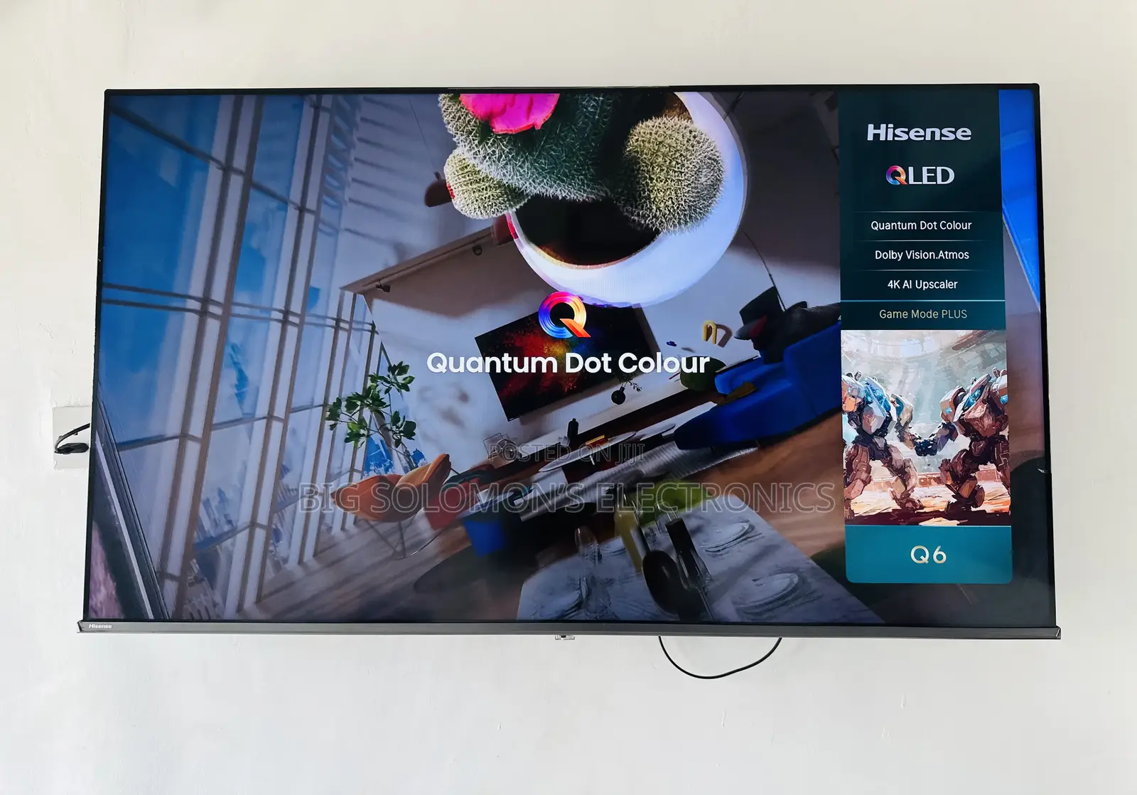Hisense 55q6 55-Inch Qled Smart TV