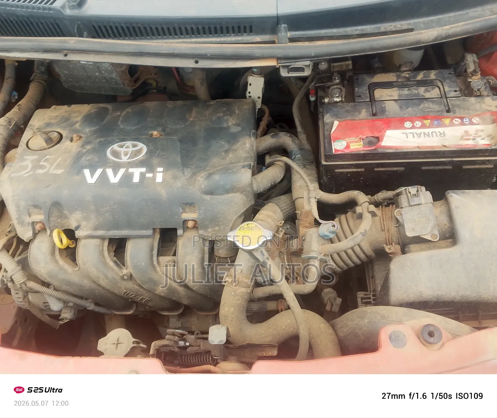 Toyota Yaris 2008 Red