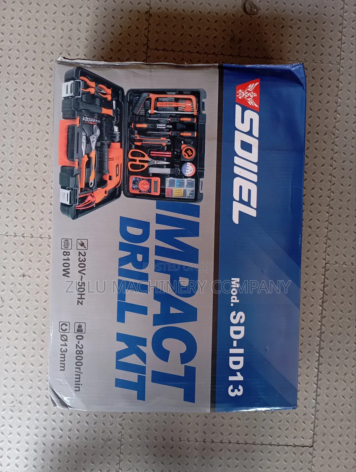 Electric Drill and Hand Tool Kit