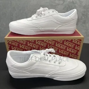 Vans Brooklyn Ls Canvas White Unisex (Original From Usa)