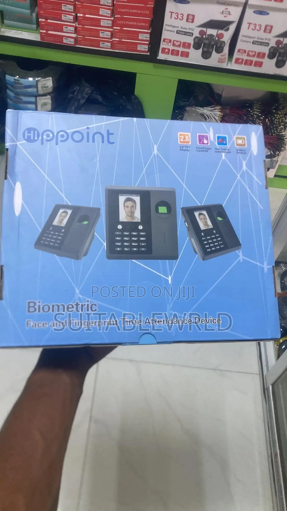 Hppoint Face Fingerprint Attendance Biometric Device
