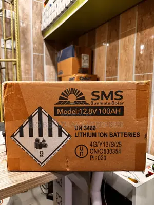 1.2kwh 12v 100ah SMS Lithium Ion Battery