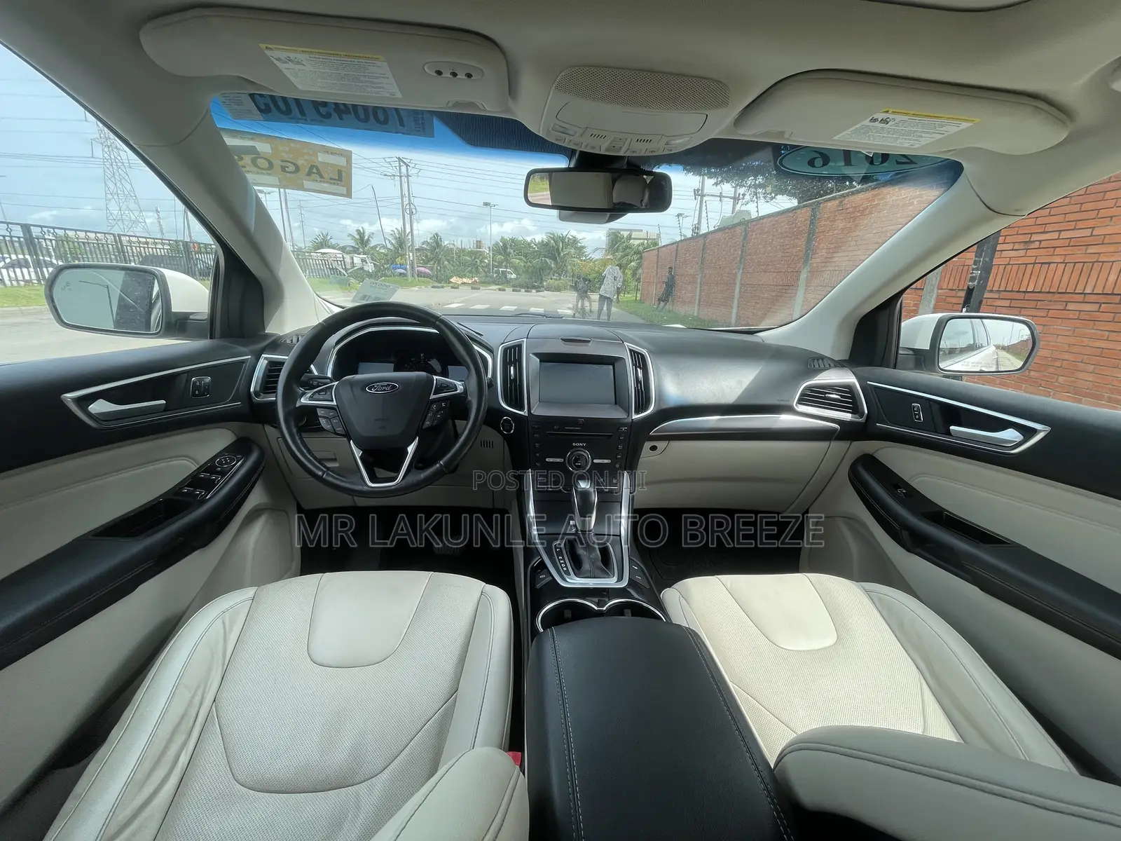 Ford Edge 2016 White