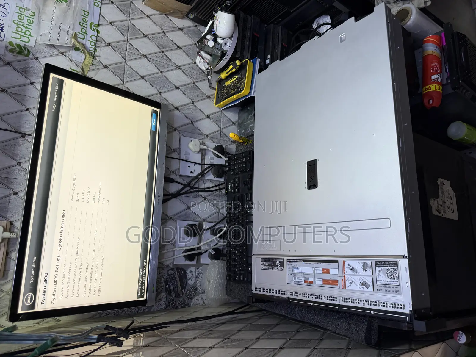 Server Dell PowerEdge R730 32GB Intel Xeon HDD 2T
