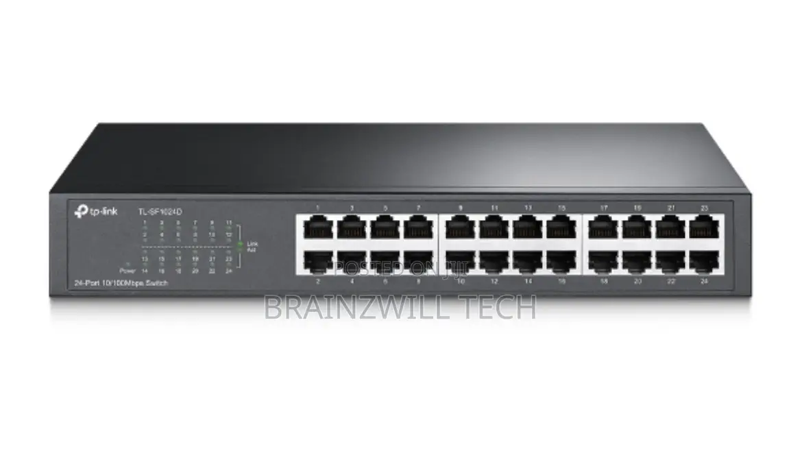 Tp-Link Tl-Sf1024d | 24-Port 10/100mbps Desktop/Rackmount Switch
