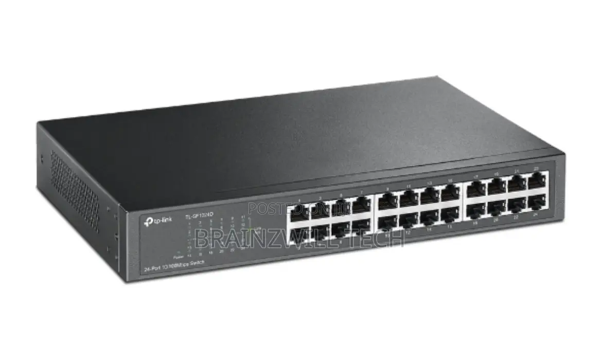 Tp-Link Tl-Sf1024d | 24-Port 10/100mbps Desktop/Rackmount Switch