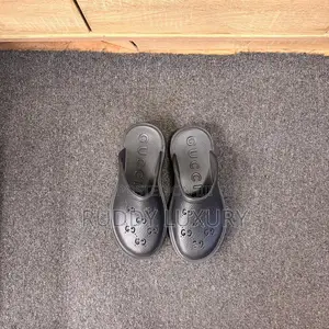 Gucci Elea Rubber Platform Mules