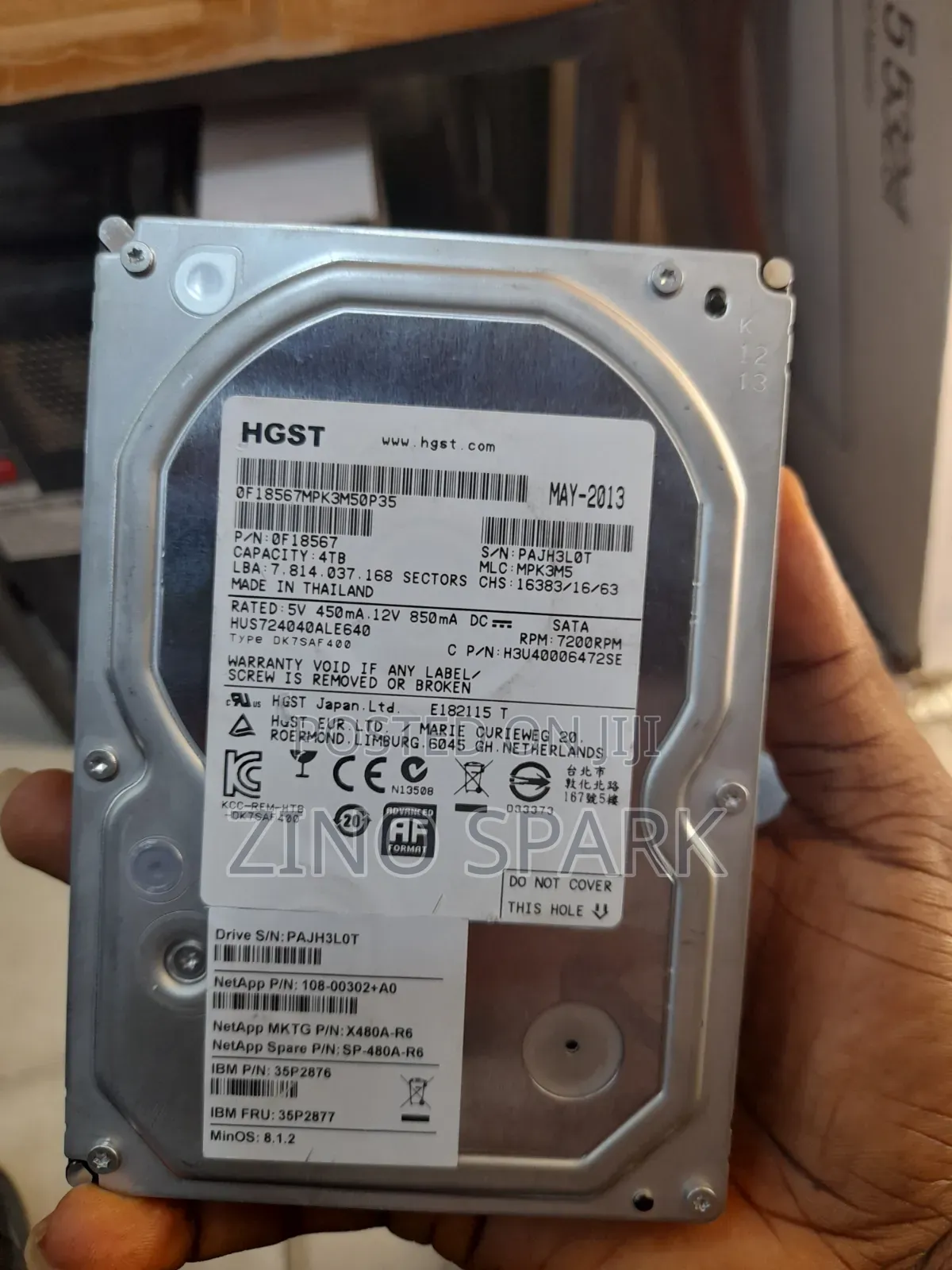 HGST 4tb External Hard Drive