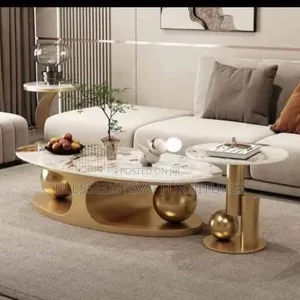 Gold Center Table
