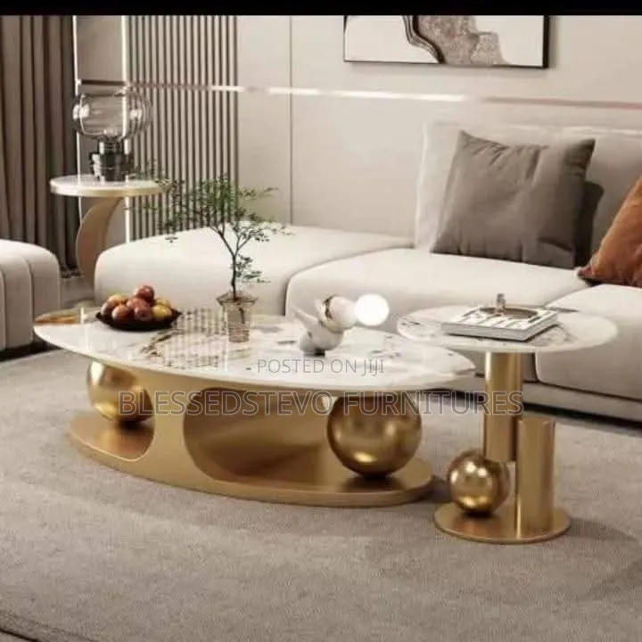 Gold Center Table