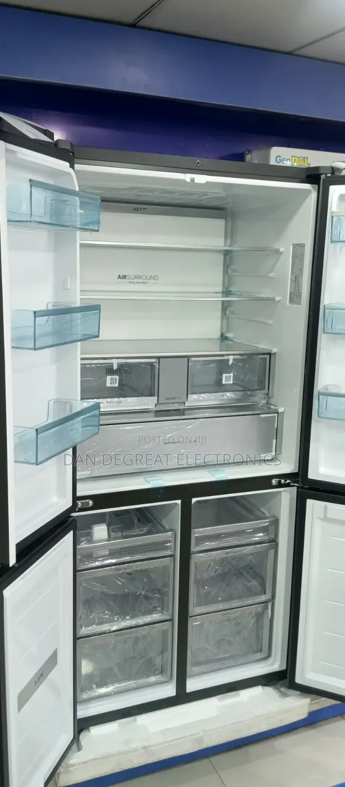 Haier Thermocool 681 Litter 4 Doors Inverter Side by Side Refrigerator