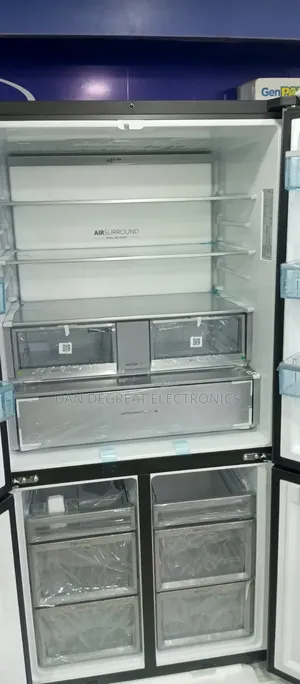 Haier Thermocool 681 Litter 4 Doors Inverter Side by Side Refrigerator
