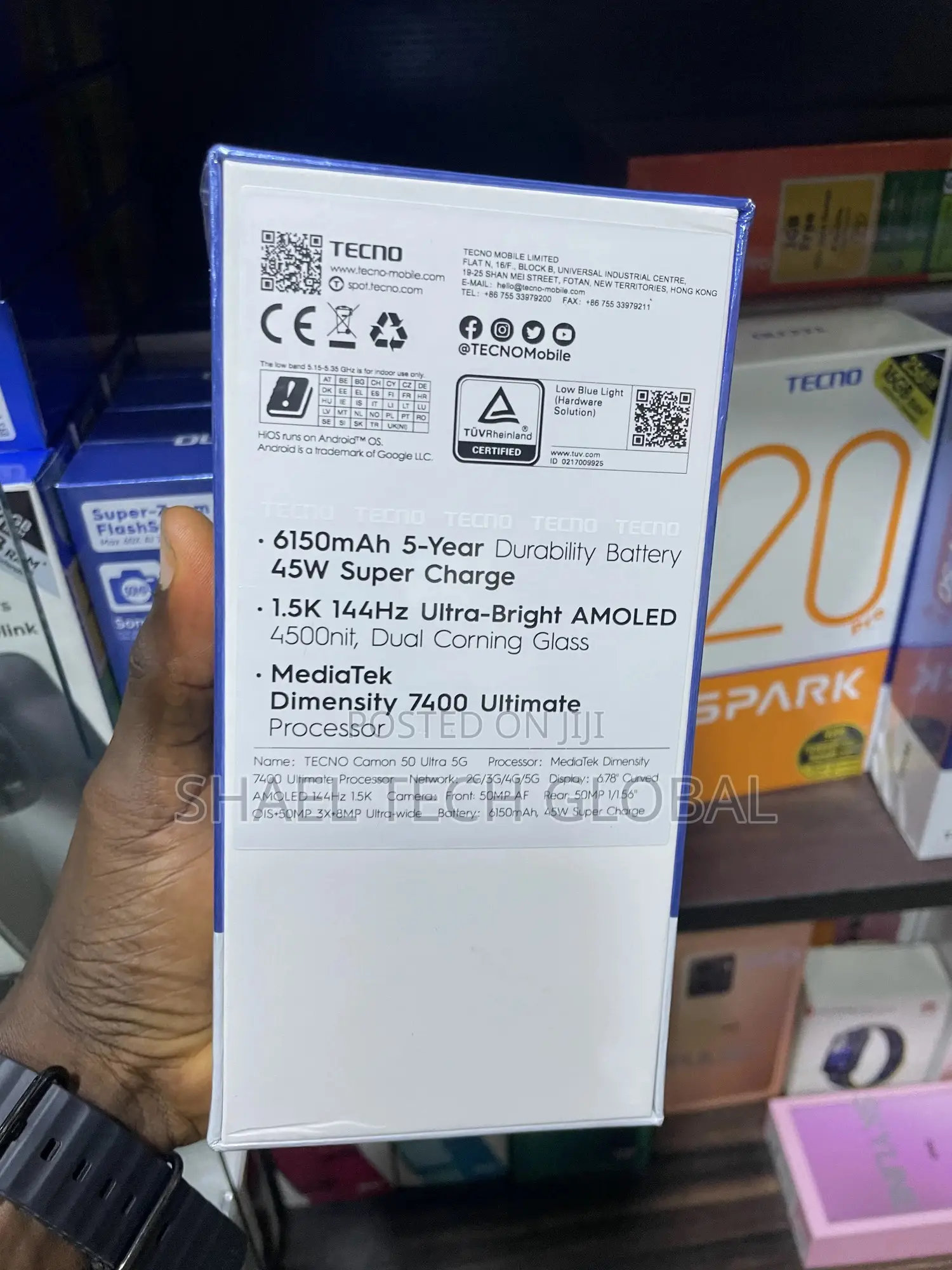 New Tecno Camon 50 Ultra 512 GB