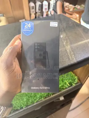 New Samsung Galaxy S23 Ultra 256 GB Black