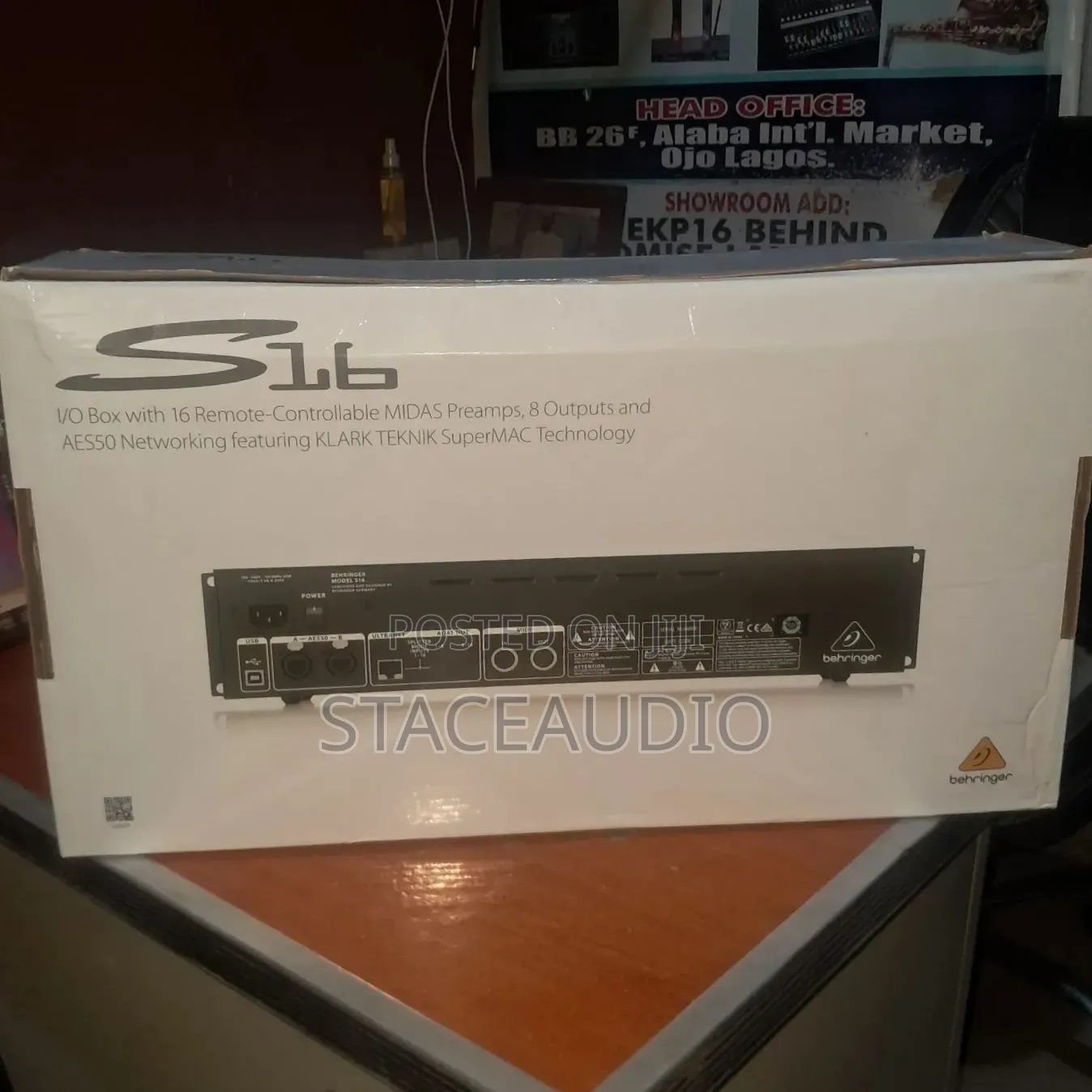Behringer S16 Digital Stage Box