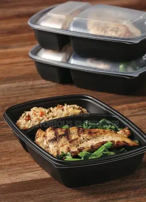 Luxury Event Takeaway Pack – Strong Black Food Container