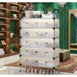 Dustproof Shoe Rack With Cover