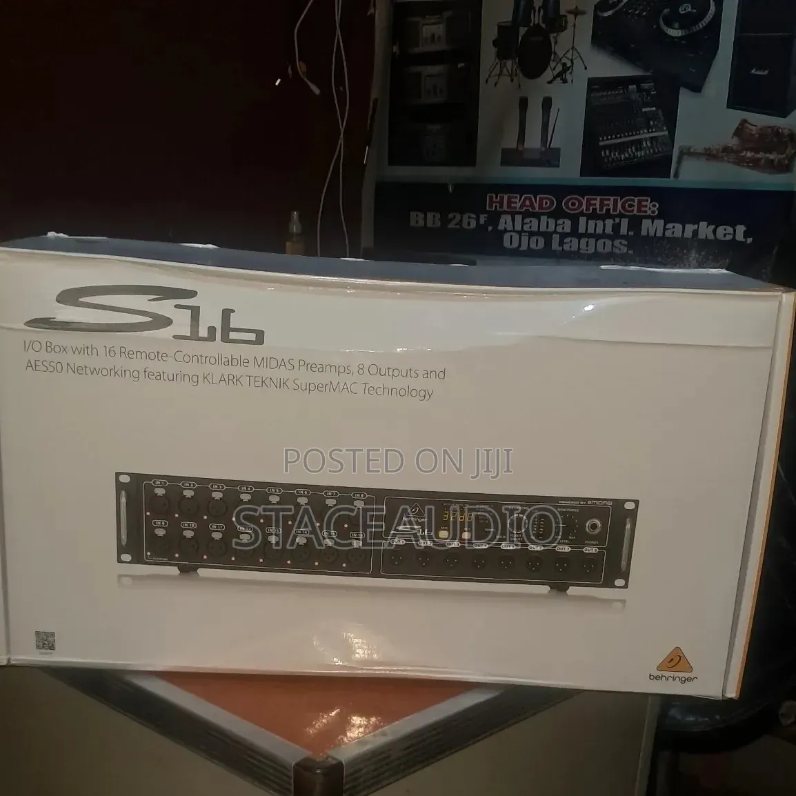 Behringer S16 Digital Stage Box