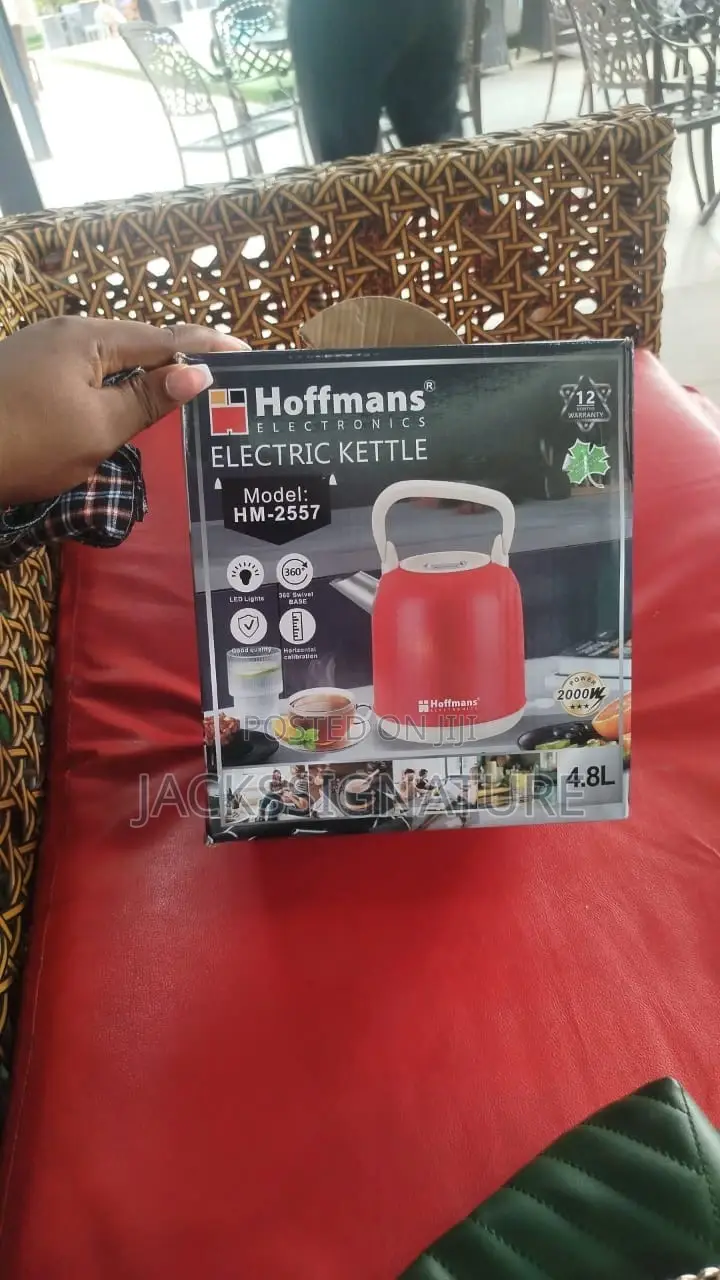 "Hoffman Electric Kettle Model: Hm-2557