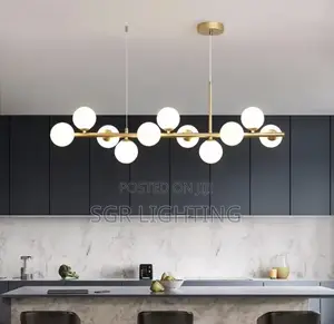 Modern Glass Ball Ceiling Chandelier