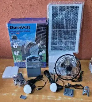 5 In1 Duravolt Solar Rechargeable Pack