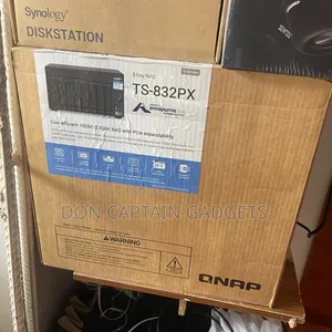 Qnap 8-bay Nas Ts-832px 4gb Ram 10gbe/2.5gbe Nas With Pcle Expandable