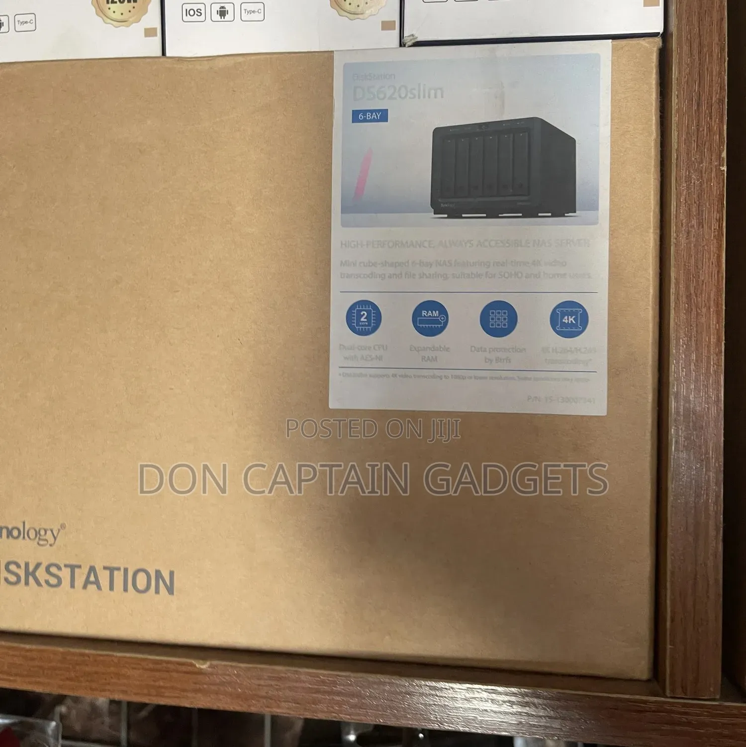 Synology Diskstation Ds620slim 6-bay Nan Server