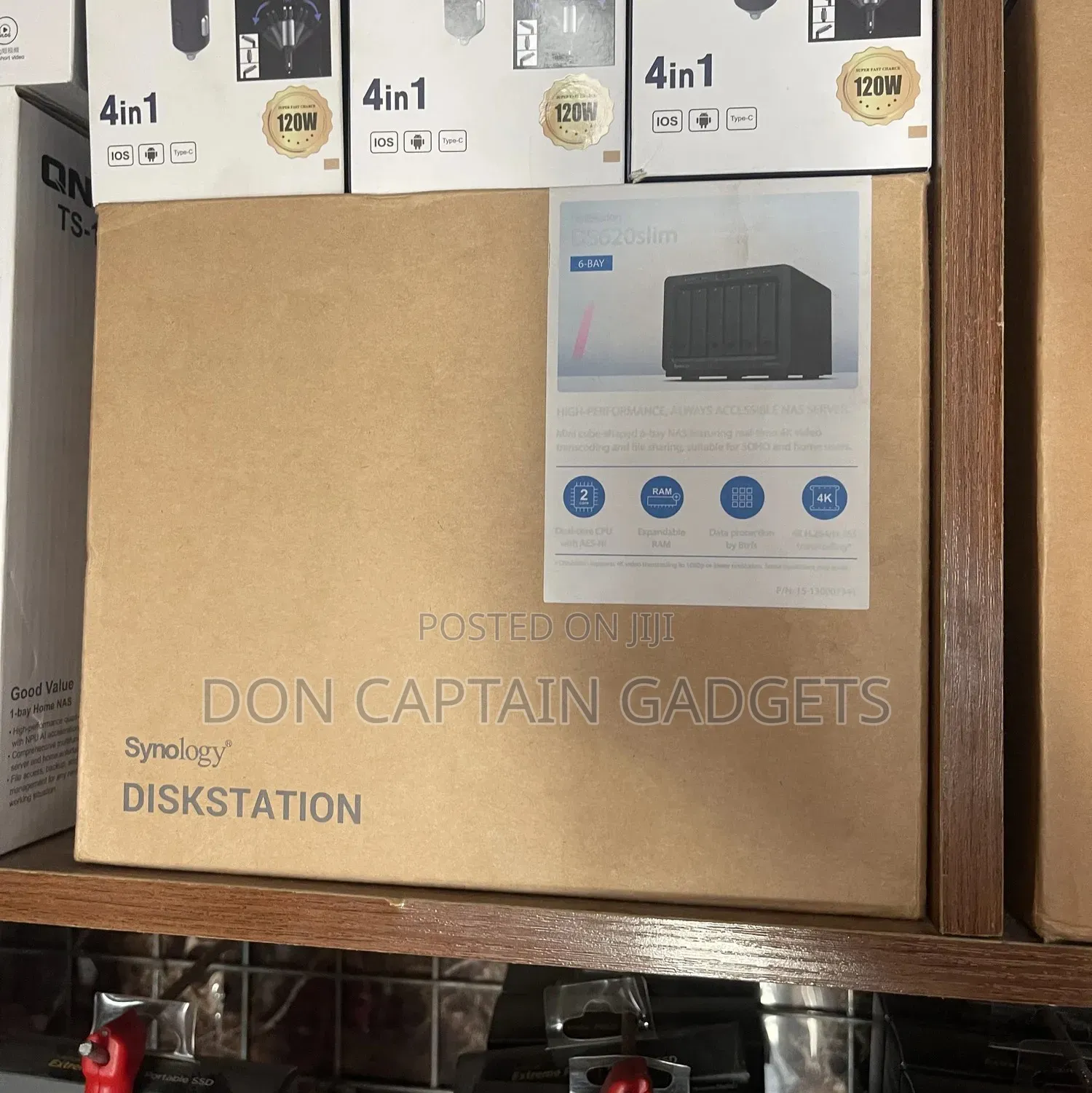 Synology Diskstation Ds620slim 6-bay Nan Server