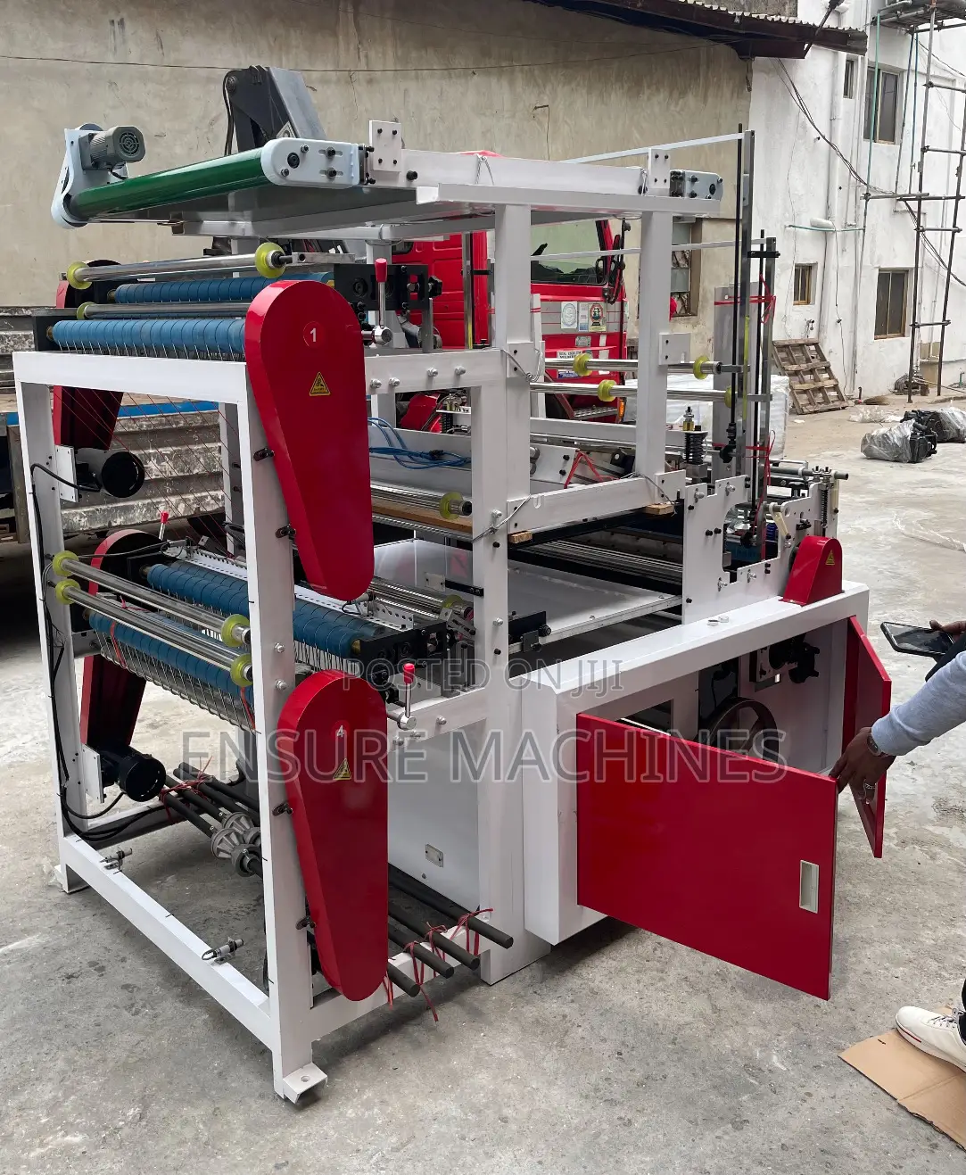 Nylon Cutting and Sealing Machine - Nylon Bag Making Machine