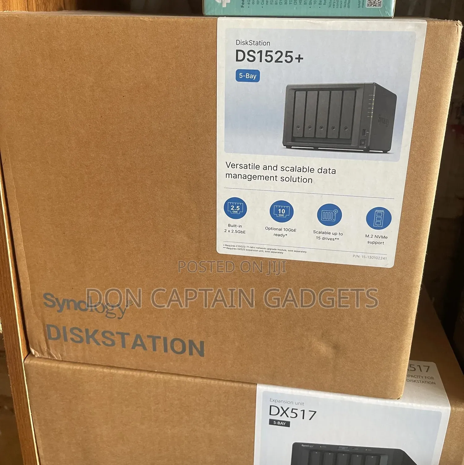Diskstation Synology Ds1525+ 5-Bay Versatile Data Management Solution