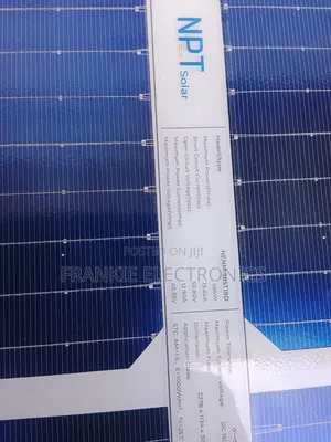 NPT Solar 585w Panels