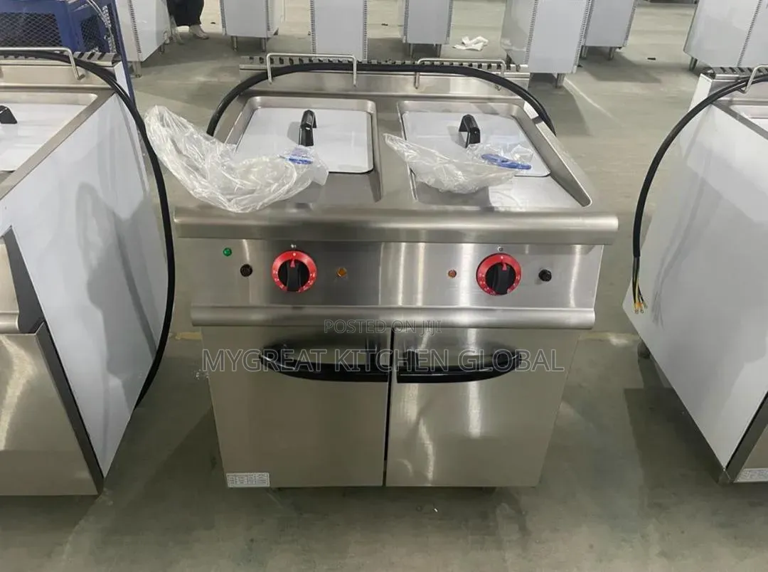 Gas Fryer Double Basket 16+16 Liters