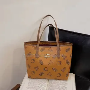 Large Capacity Soft Leather Tote Bag