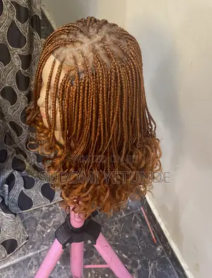 Braided Curly Hair